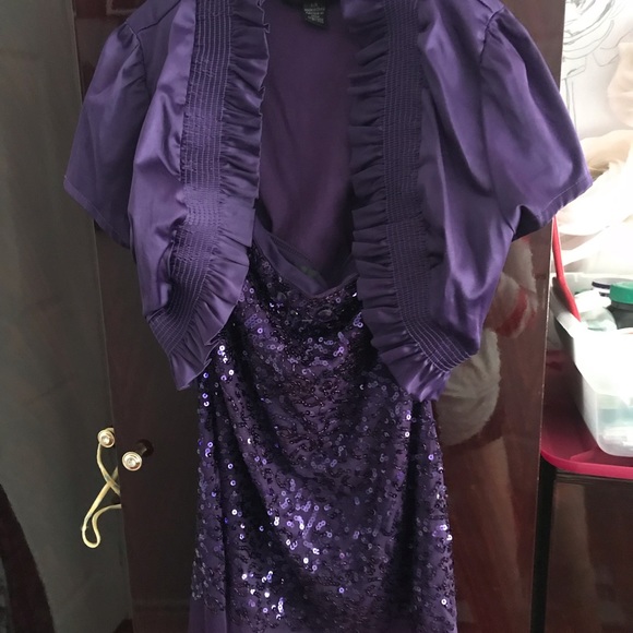 Purple Sparkle Top - Picture 3 of 4